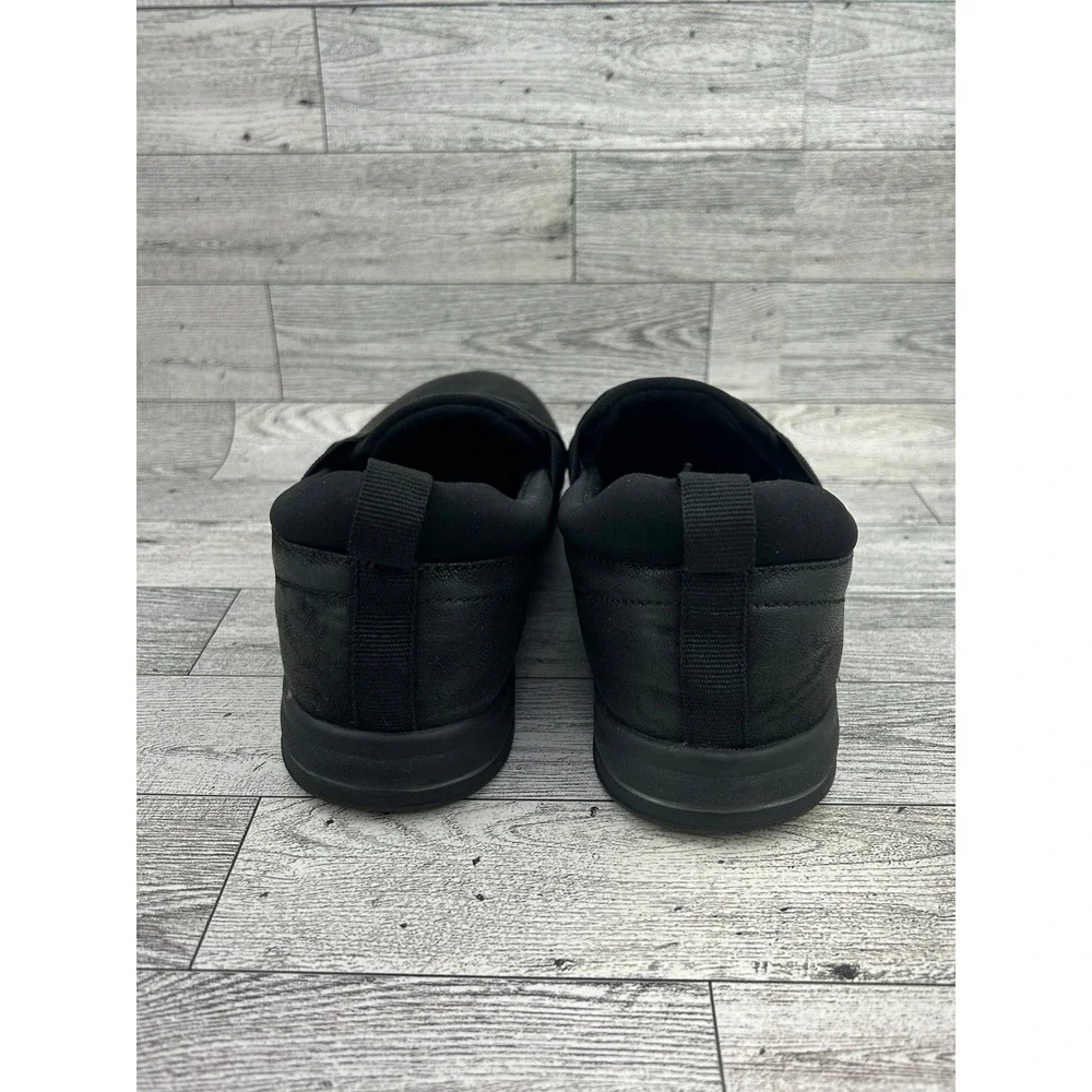 Clarks Cloudsteppers Women Sz 6.5 M‎ Black Slip On Comfort Shoes 261689544040